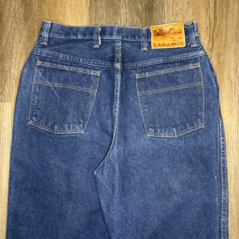 Vintage Laramie Western Jeans Women's 12 29x31 70s-80s Made In USA Cowgirl Rodeo